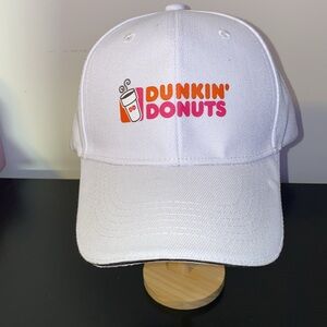 New! Dunkin’ Donuts White, Pink and Orange Hat